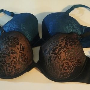 40 C, 2 Secret Treasures bras